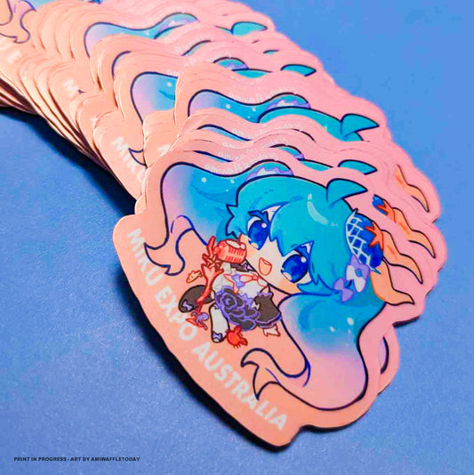 Colored edge stickers