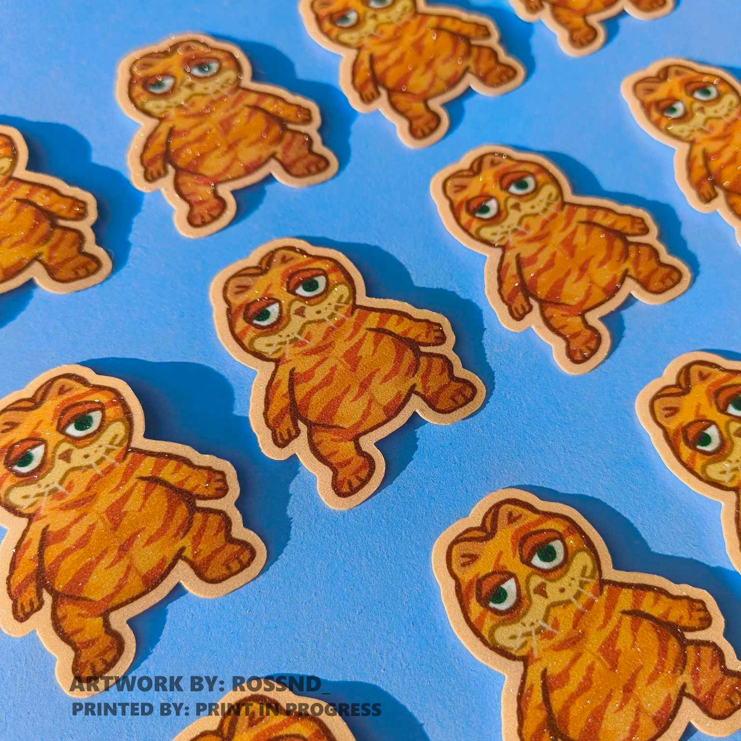 Colored edge stickers