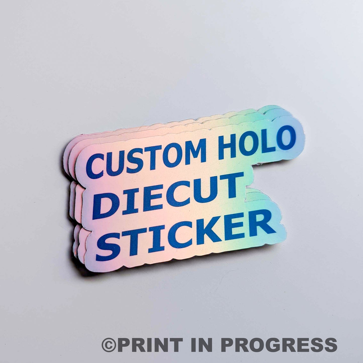 Holographic Vinyl Stickers