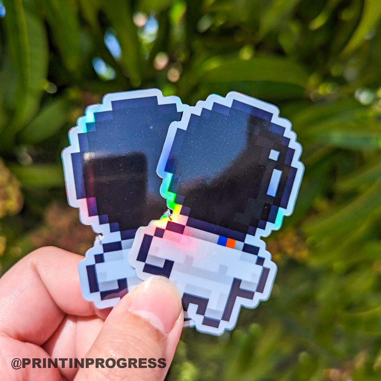 Holographic Vinyl Stickers